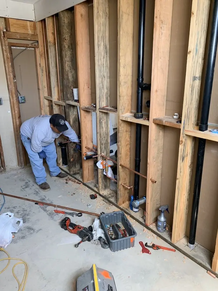 Commercial rough-in plumbing for Trenchless Sewer Repair in Cold Spring